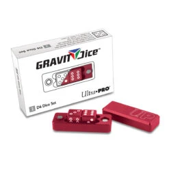 Ultra Pro Gravity Dice Precision D6 Dice Set -Card Game Accessories Shop 84874 2D6 GravityDice Crimson
