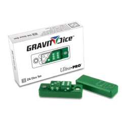 Ultra Pro Gravity Dice Precision D6 Dice Set -Card Game Accessories Shop 84875 2D6 GravityDice Emerald