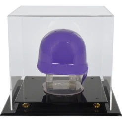 Ultra Pro Mini Basketball & Mini Helmet Riser Display Case -Card Game Accessories Shop 84899DIsp MiniBaseballCap Front