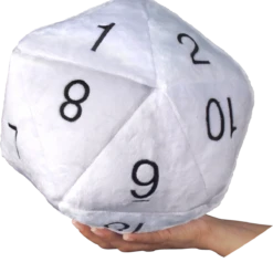 Ultra Pro Jumbo D20 Novelty Dice Plush -Card Game Accessories Shop 84949d20plush