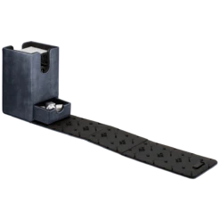 Ultra Pro Suede Collection: Alcove Tower Flip Deck Box -Card Game Accessories Shop 85763 Alcove Tower Suede Sapphire Open BackwC