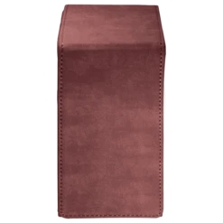 Ultra Pro Suede Collection: Alcove Tower Flip Deck Box -Card Game Accessories Shop 85764 Alcove Tower Suede Ruby Front