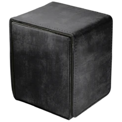 Ultra Pro Suede Collection: Alcove Flip Deck Box -Card Game Accessories Shop 85768 Alcove Flip Suede Jet Angle R