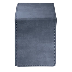 Ultra Pro Suede Collection: Alcove Flip Deck Box -Card Game Accessories Shop 85769 Alcove Flip Suede Sapphire Front