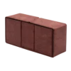 Ultra Pro Suede Collection: Alcove Vault Deck Box -Card Game Accessories Shop 85896 DB Alcove Vault Ruby Left