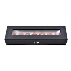 Ultra Pro Gemstone Gold Sandstone RPG Dice Set (7ct) -Card Game Accessories Shop 85995 Dice Gemstone 7RPG Set Gold Sandstone V1