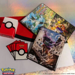 Ultra Pro Scarlet And Violet Skeledirge, Meowscarada, And Quaquaval 9-Pocket Portfolio For Pokémon -Card Game Accessories Shop DSC 4508 sv2