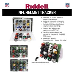 Riddell 2023 NFL Helmet Tracker Set #63904 -Card Game Accessories Shop IMG 5680