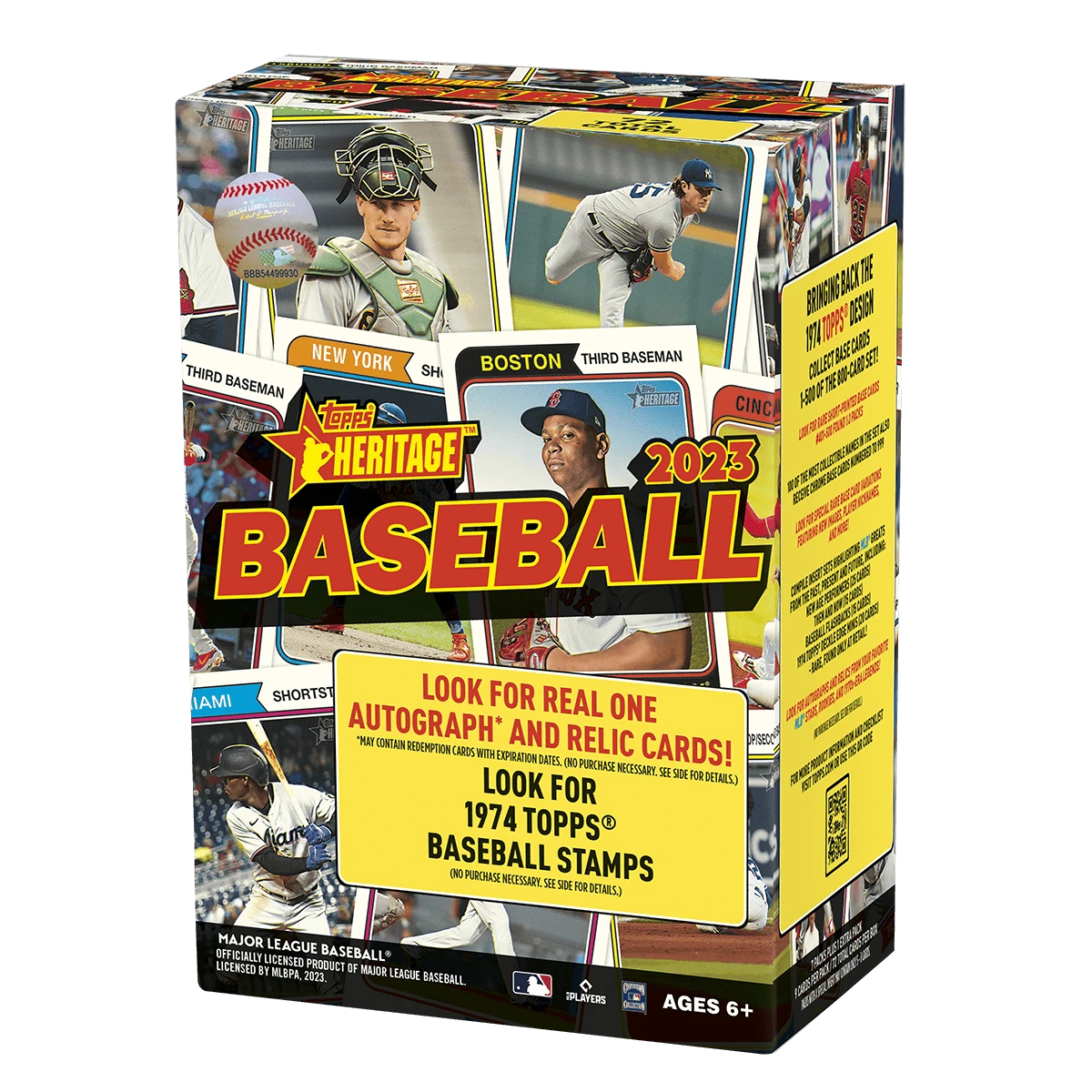 2023 Topps Heritage Baseball MLB Blaster Box #11513 3 2023 Topps Heritage Baseball MLB Blaster Box #11513