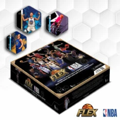 FLEX NBA Collectible Tile Game By Sequoia Games, Series 1 Starter Kit #02790